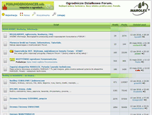 Tablet Screenshot of forumogrodnicze.info